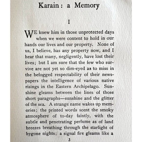 Tales Of Unrest Joseph Conrad 1898 First Edition 1st Print Victorian HC Book E63 - Picture 6 of 6